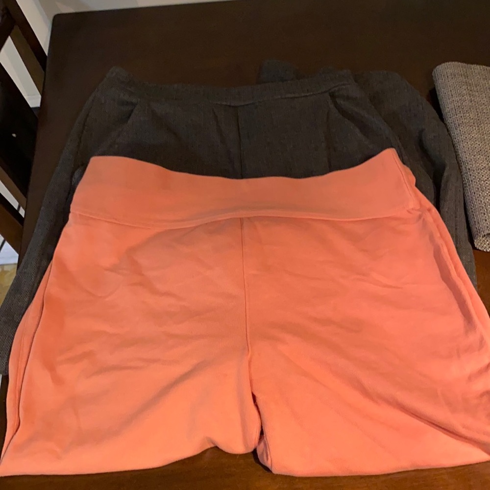 Selling as a pair. Wide legged pants. Lounge wear
